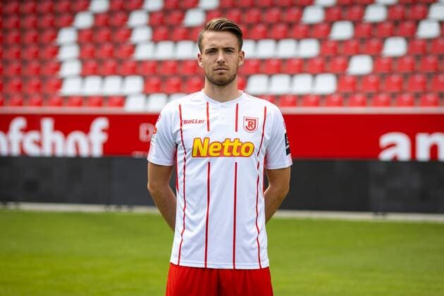 GER, football, men, 2 BL, season 2019 2020, portrait date, 18 07 2019, SSV Jahn Regensburg Max Beschuschkow SSV Jahn Regensburg 2 BL, portrait date 2019 2020,