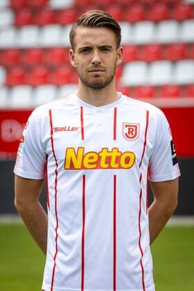 GER, football, men, 2 BL, season 2019 2020, portrait date, 18 07 2019, SSV Jahn Regensburg Max Beschuschkow SSV Jahn Regensburg 2 BL, portrait date 2019 2020,