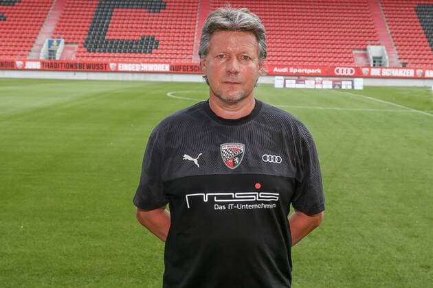 Jeff Saibene Head Coach FC Ingolstadt 04 3 League Portrait Date 2019 2020 FC Ingolstadt 04 3 League Portrait Date 2019 2020