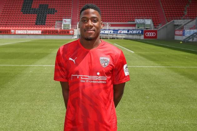 Frederic Ananou 2 FC Ingolstadt 04 3 League Portrait date 2019 2020 FC Ingolstadt 04 3 League Portrait date 2019 2020