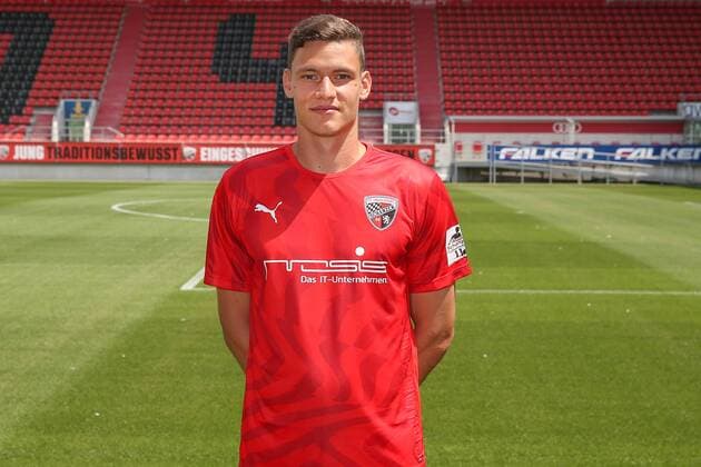 Maximilian Thalhammer 6 FC Ingolstadt 04 3 League Portrait date 2019 2020 FC Ingolstadt 04 3 League Portrait date 2019 2020