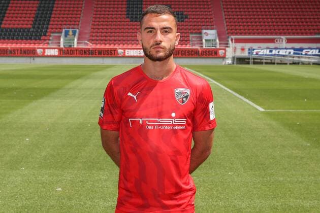 Fatih Kaya 9 FC Ingolstadt 04 3 League Portrait date 2019 2020 FC Ingolstadt 04 3 League Portrait date 2019 2020