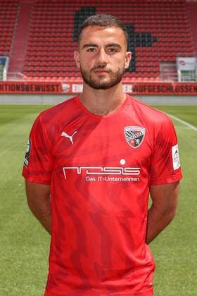 Fatih Kaya 9 FC Ingolstadt 04 3 League Portrait date 2019 2020 FC Ingolstadt 04 3 League Portrait date 2019 2020