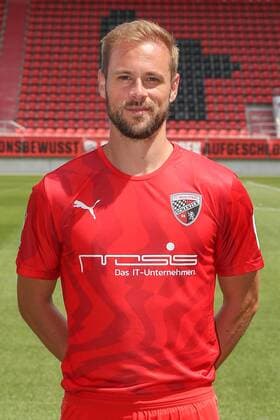 Maximilian Beister 10 FC Ingolstadt 04 3 League Portrait date 2019 2020 FC Ingolstadt 04 3 League Portrait date 2019 2020