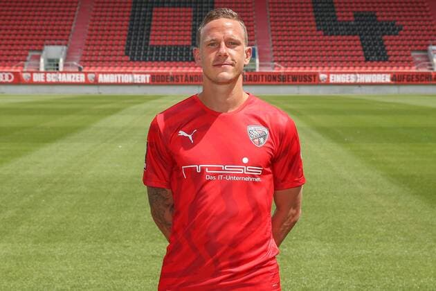 Marcel Gaus 19 FC Ingolstadt 04 3 League Portrait date 2019 2020 FC Ingolstadt 04 3 League Portrait date 2019 2020