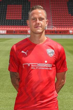 Marcel Gaus 19 FC Ingolstadt 04 3 League Portrait date 2019 2020 FC Ingolstadt 04 3 League Portrait date 2019 2020