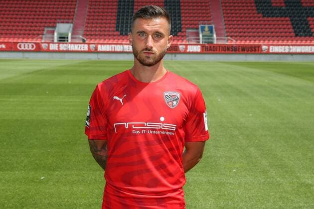 Robin Krause 23 FC Ingolstadt 04 3 League Portrait date 2019 2020 FC Ingolstadt 04 3 League Portrait date 2019 2020