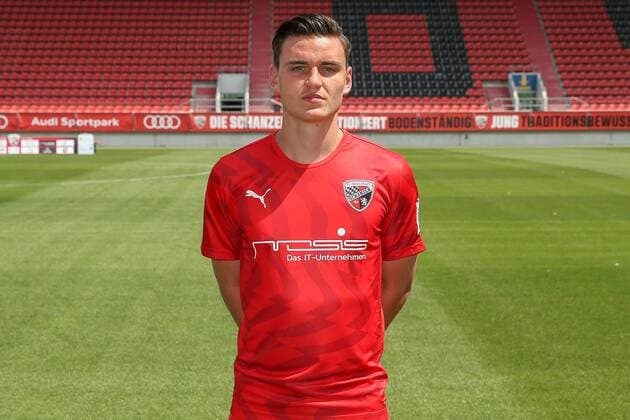 Thomas Keller 27 FC Ingolstadt 04 3 League Portrait date 2019 2020 FC Ingolstadt 04 3 League Portrait date 2019 2020
