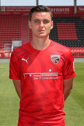 Thomas Keller 27 FC Ingolstadt 04 3 League Portrait date 2019 2020 FC Ingolstadt 04 3 League Portrait date 2019 2020
