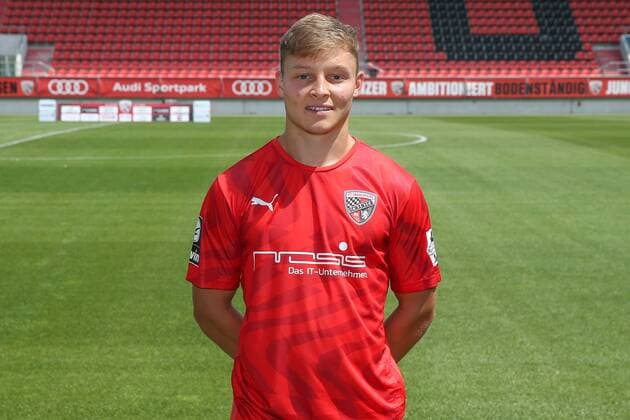 Gabriel Weiß 32 FC Ingolstadt 04 3 League Portrait date 2019 2020 FC Ingolstadt 04 3 League Portrait date 2019 2020