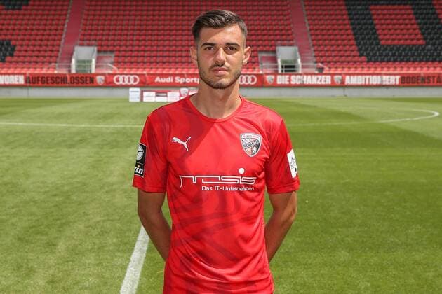 Georgius Pintidis 36 FC Ingolstadt 04 3 League Portrait date 2019 2020 FC Ingolstadt 04 3 League Portrait date 2019 2020