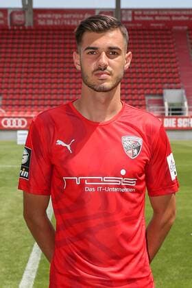 Georgius Pintidis 36 FC Ingolstadt 04 3 League Portrait date 2019 2020 FC Ingolstadt 04 3 League Portrait date 2019 2020