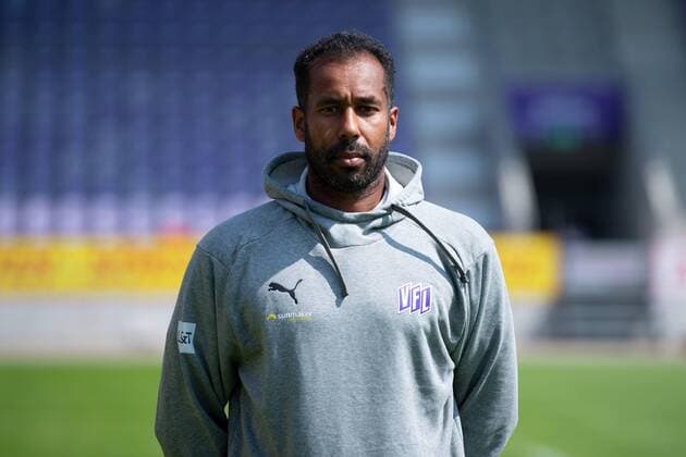 Osnabrück, Germany 18 07 2019 Daniel Thioune Coach VfL Osnabrück 2 BL, Portrait date 2019 2020 Osnabrück Lower Saxony Germany Stadium at the Bremen Bridge
