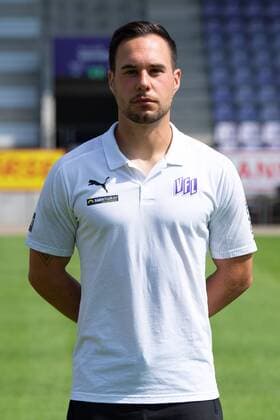 Lennart Bartling Physiotherapist VfL Osnabrück 2 BL, portrait date 2019 2020 Osnabrück Lower Saxony Germany Stadium at the Bremen Bridge