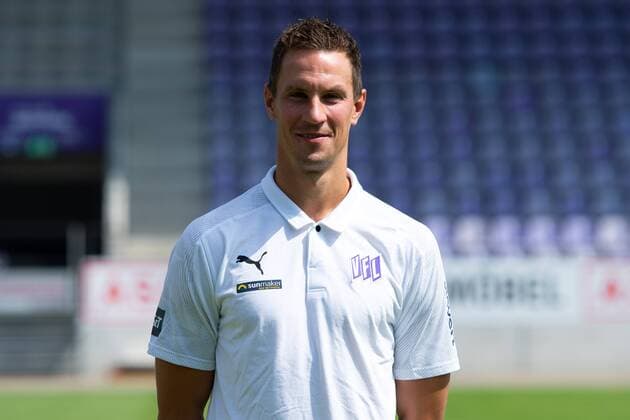 Tim Danneberg Co Coach VfL Osnabrück 2 BL, portrait date 2019 2020 Osnabrück Lower Saxony Germany Stadium at the Bremen Bridge