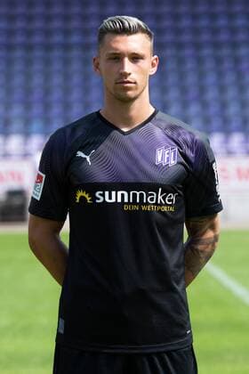 Nils Körber VfL Osnabrück 2 BL, portrait date 2019 2020 Osnabrück Lower Saxony Germany Stadium at the Bremen Bridge