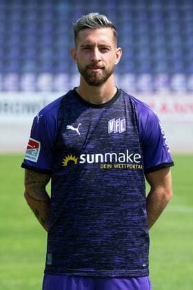 Manuel Farrona Pulido VfL Osnabrück 2 BL, portrait date 2019 2020 Osnabrück Lower Saxony Germany Stadion an der Bremer Brücke