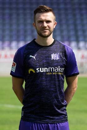 Konstantin Engel VfL Osnabrück 2 BL, portrait date 2019 2020 Osnabrück Lower Saxony Germany Stadium at the Bremen Bridge