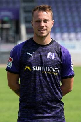 Nico Granatowski VfL Osnabrück 2 BL, portrait date 2019 2020 Osnabrück Lower Saxony Germany Stadium at the Bremen Bridge