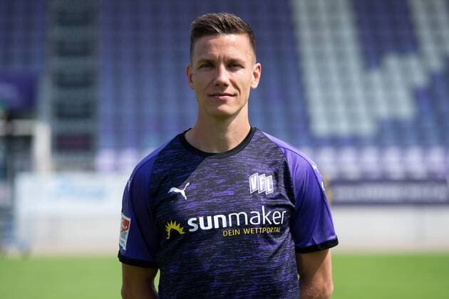 Thomas Konrad VfL Osnabrück 2 BL, portrait date 2019 2020 Osnabrück Lower Saxony Germany Stadium at the Bremen Bridge