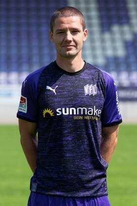 Adam Susac VfL Osnabrück 2 BL, portrait date 2019 2020 Osnabrück Lower Saxony Germany Stadium at the Bremen Bridge