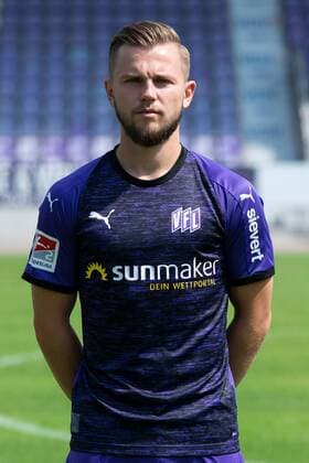 David Blacha VfL Osnabrück 2 BL, portrait date 2019 2020 Osnabrück Lower Saxony Germany Stadium at the Bremen Bridge