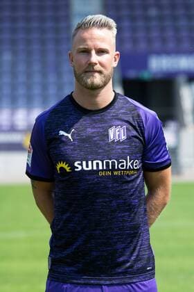 Alexander Riemann VfL Osnabrück 2 BL, portrait date 2019 2020 Osnabrück Lower Saxony Germany Stadium at the Bremen Bridge