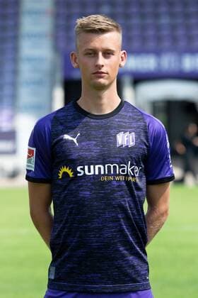 Sebastian Klaas VfL Osnabrück 2 BL, portrait date 2019 2020 Osnabrück Lower Saxony Germany Stadium at the Bremen Bridge