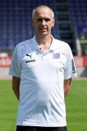 Dr Clemens Kruse Team physician VfL Osnabrück 2 BL, portrait date 2019 2020 Osnabrück Lower Saxony Germany Stadium at the Bremen Bridge