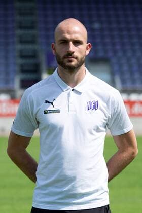 Julius Ohnesorge Team Manager VfL Osnabrück 2 BL, portrait date 2019 2020 Osnabrück Lower Saxony Germany Stadium at the Bremer Brücke bridge