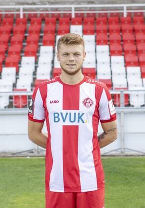 Lion Schweer, FC Würzburger Kickers, 3 League, portrait date 2019 2020, Copyright: HMBxMedia xHeikoxBecker