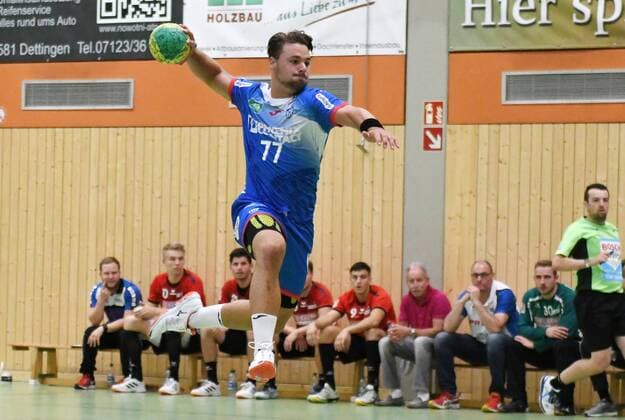 Dani Baijens 77, TBV Lemgo Lippe in an attack, VfL Pfullingen vs. TBV Lemgo, handball, friendly match, 18 07 2019, VfL Pfullingen vs. TBV Lemgo, handball, friendly match, 18 07 2019 Dettingen an der Erms Copyright: xEIBNER Florian_Schustx EP_SCHUST