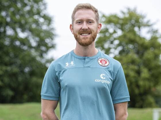 Athletic coach Christoph Hainc St Pauli 15 07 19, Hamburg, team photo appointment with FC St Pauli, Â