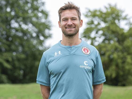 Athletic coach Florian Lechner St Pauli 15 07 19, Hamburg, team photo appointment with FC St Pauli, Â