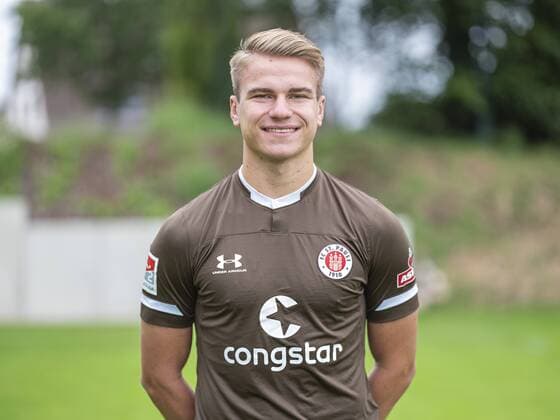 Florian Carstens St Pauli 15 07 19, Hamburg, team photo appointment with FC St Pauli, Â