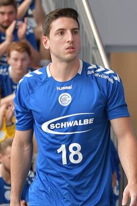At the presentation, 18Alexander Herrmann 18 VfL Gummersbach , press conference and press training of VfL Gummersbach on 18 07 2019 press conference and press training of VfL Gummersbach on 18 07 2019 Gummersbach Copyright: xEIBNER JuergenxAugstx EP_JOGI