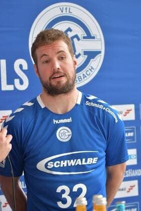 At the presentation, Robin Haller 32, VfL Gummersbach , press conference and press training of VfL Gummersbach on 18 07 2019 Press conference and press training of VfL Gummersbach on 18 07 2019 Gummersbach Copyright: xEIBNER JuergenxAugstx EP_JOGI