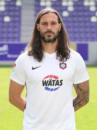 Team Presentation Erz Aue Football 2 Bundesliga Goalkeeper Daniel Haas FC Erzgebirge Aue 2 Bundesliga, Portrait Date 2019 2020 , Aue, 18 07 2019, Erzgebirgsstadion, Football ,