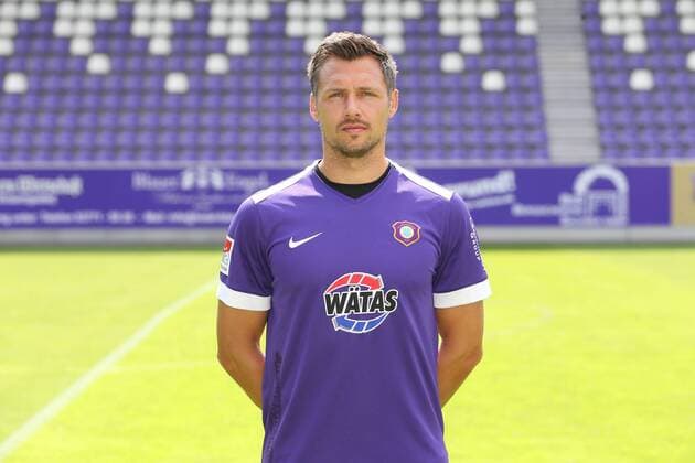 Team Presentation Erz Aue Football 2 Bundesliga Sören Gonther FC Erzgebirge Aue 2 Bundesliga, Portrait Date 2019 2020 , Aue, 18 07 2019, Erzgebirgsstadion, Football ,