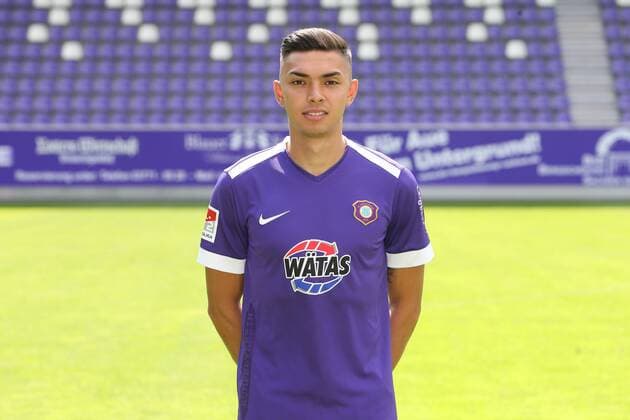 Team Presentation Erz Aue Football 2 Bundesliga John Patrick Strauss Strauss FC Erzgebirge Aue 2 Bundesliga, Portrait Date 2019 2020 , Aue, 18 07 2019, Erzgebirgsstadion, Football ,