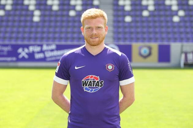 Team Presentation Erz Aue Football 2 Bundesliga Fabian Kalig FC Erzgebirge Aue 2 Bundesliga, Portrait Date 2019 2020 , Aue, 18 07 2019, Erzgebirgsstadion, Football ,