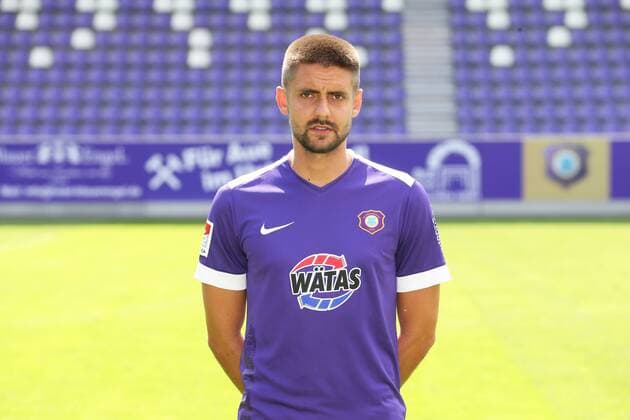 Team Presentation Erz Aue Football 2 Bundesliga Dimitrij Nazarov FC Erzgebirge Aue 2 Bundesliga, Portrait Date 2019 2020 , Aue, 18 07 2019, Erzgebirgsstadion, Football ,