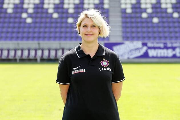 Team Presentation Erz Aue Football 2 Bundesliga Team Doctor Michaela Antosova FC Erzgebirge Aue 2 Bundesliga, Portrait Date 2019 2020 , Aue, 18 07 2019, Erzgebirgsstadion, Football ,