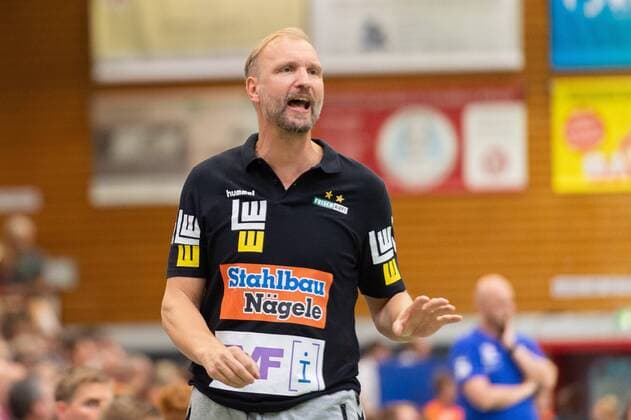 Hartmut Mayerhoffer Frisch Auf Goeppingen Head Coach , FRISCH AUF Goeppingen vs. HC Erlangen, 54 Esslinger Marktplatzturnier, Handball, 1 Bundesliga, DKB, Men, 19 07 2019, FRISCH AUF Goeppingen vs. HC Erlangen, 54 Esslinger Marktplatzturnier, Handball, 1 Bundesliga, DKB, Men, 19 07 2019 Altbach Copyright: xEIBNER WolfgangxFrankx EP_WFK