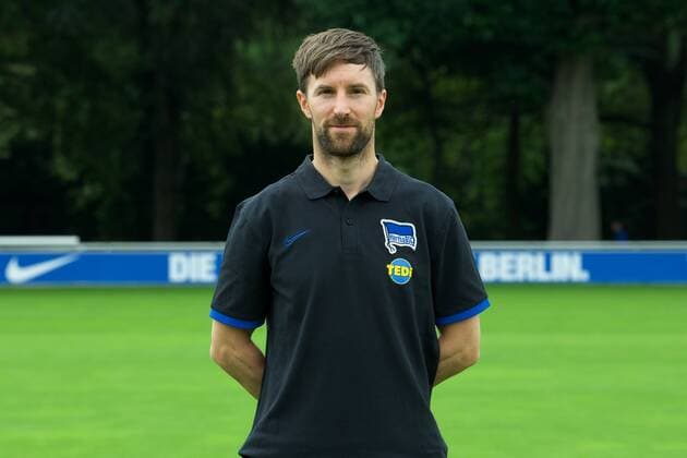 Football DFL 1 Bundesliga Berlin 19 07 2019 Hertha BSC Portrait date 2019 2020 Hendrik VIETH Athletics coach Hertha BSC