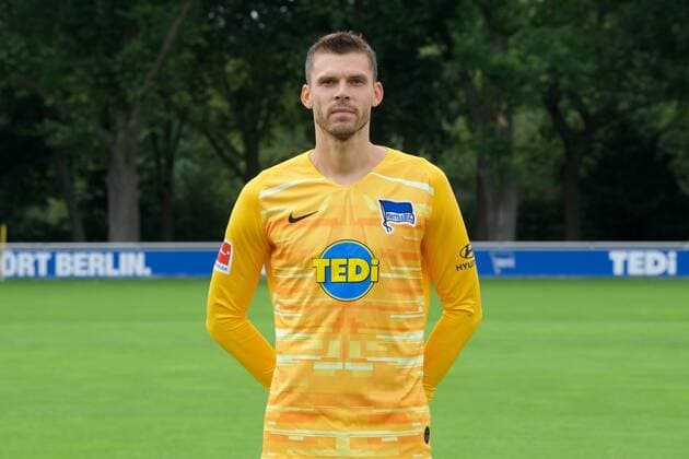 Soccer DFL 1 Bundesliga Berlin 19 07 2019 Hertha BSC Portrait date 2019 2020 Rune JARSTEIN Hertha BSC