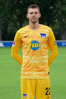 Soccer DFL 1 Bundesliga Berlin 19 07 2019 Hertha BSC Portrait date 2019 2020 Rune JARSTEIN Hertha BSC