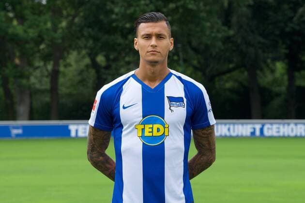 Soccer DFL 1 Bundesliga Berlin 19 07 2019 Hertha BSC Portrait date 2019 2020 Davie SELKE Hertha BSC