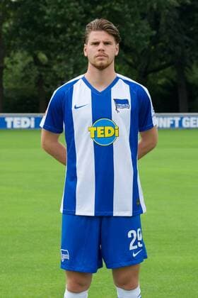 Soccer DFL 1 Bundesliga Berlin 19 07 2019 Hertha BSC Portrait date 2019 2020 Florian BAAK Hertha BSC