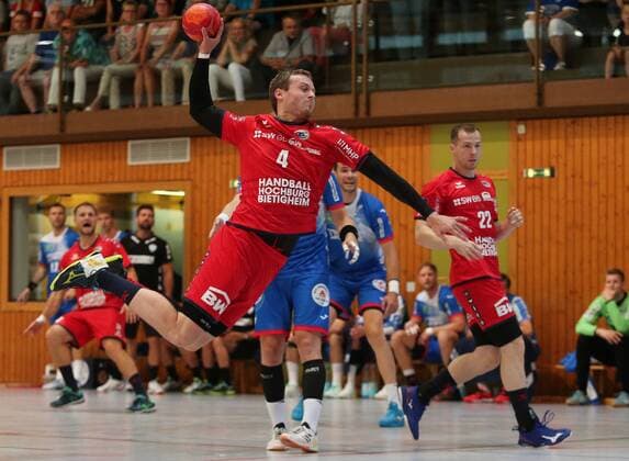 BAU 19 07 2019 Mundelsheim Handball TBV Lemgo Lippe vs SG BBM Bietigheim, Patrick Rentschler BBM